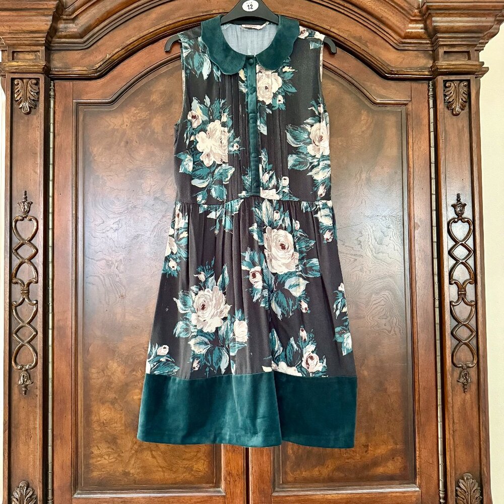 Cath Kidston Vintage Inspired Midi Dress - UK size 10-USA size 6